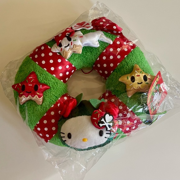 NWT NIP tokidoki x Hello Kitty Soft Stuffed Plush Christmas 🎄 Holiday Wr… - Picture 3 of 4